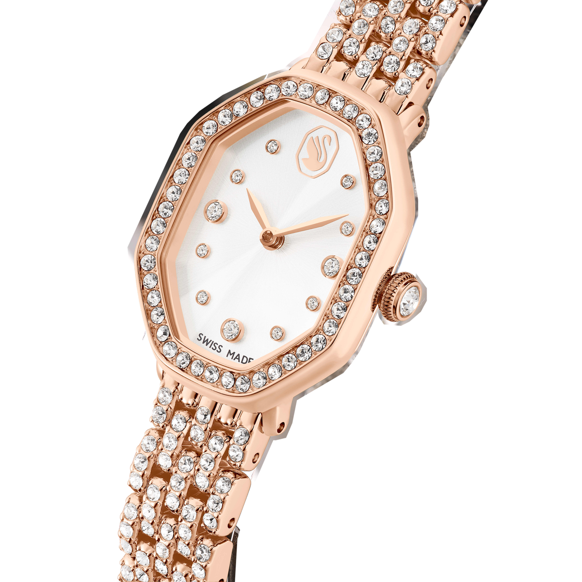 Swarovski Montre Dextera octagon or rosé 5749449