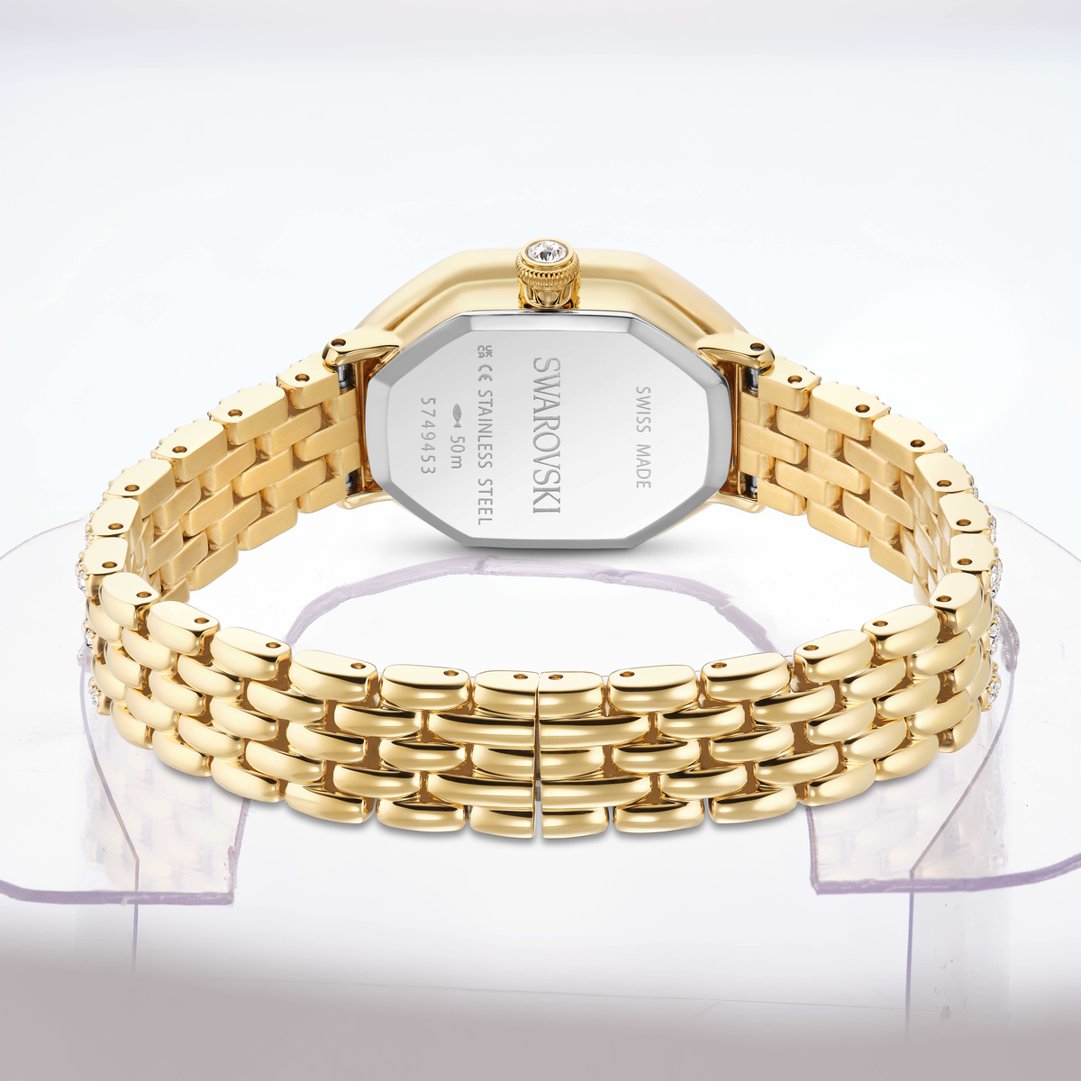 Swarovski Montre Dextera octagon doré 5749453