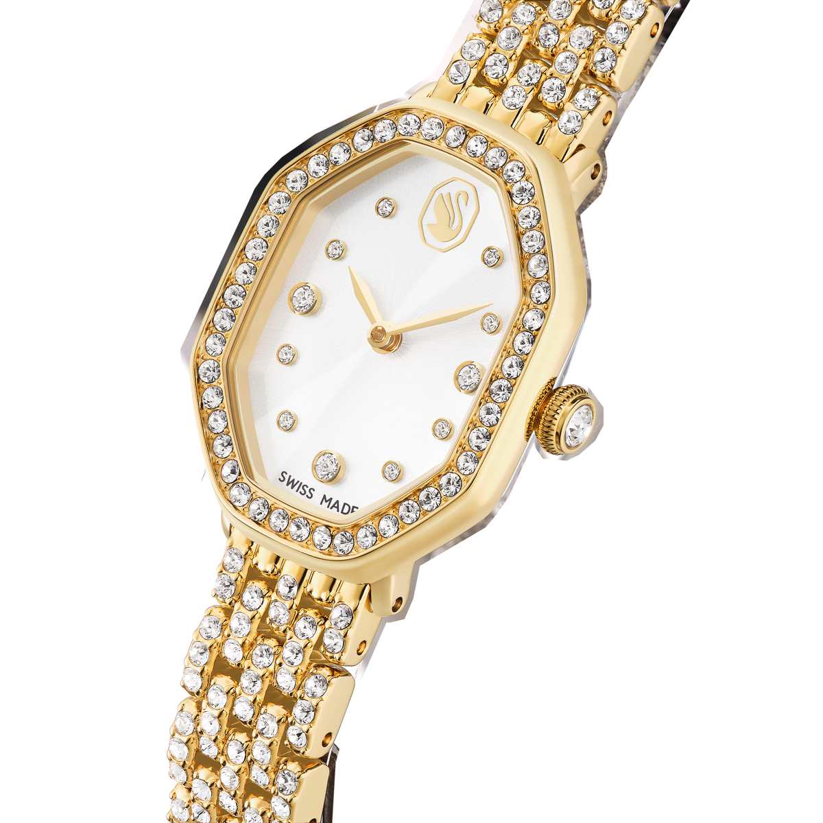Swarovski Montre Dextera octagon doré 5749453