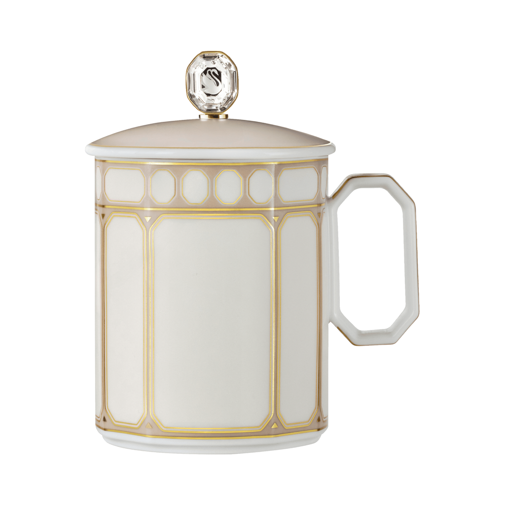 Swarovski Tasse avec couvercle Signum Blanc 5750245