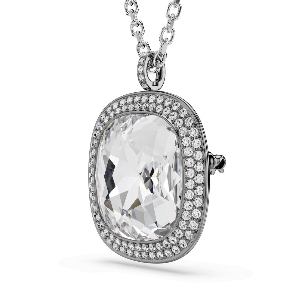 Swarovski Pendentif et broche Una Angelic Blanc 5751324