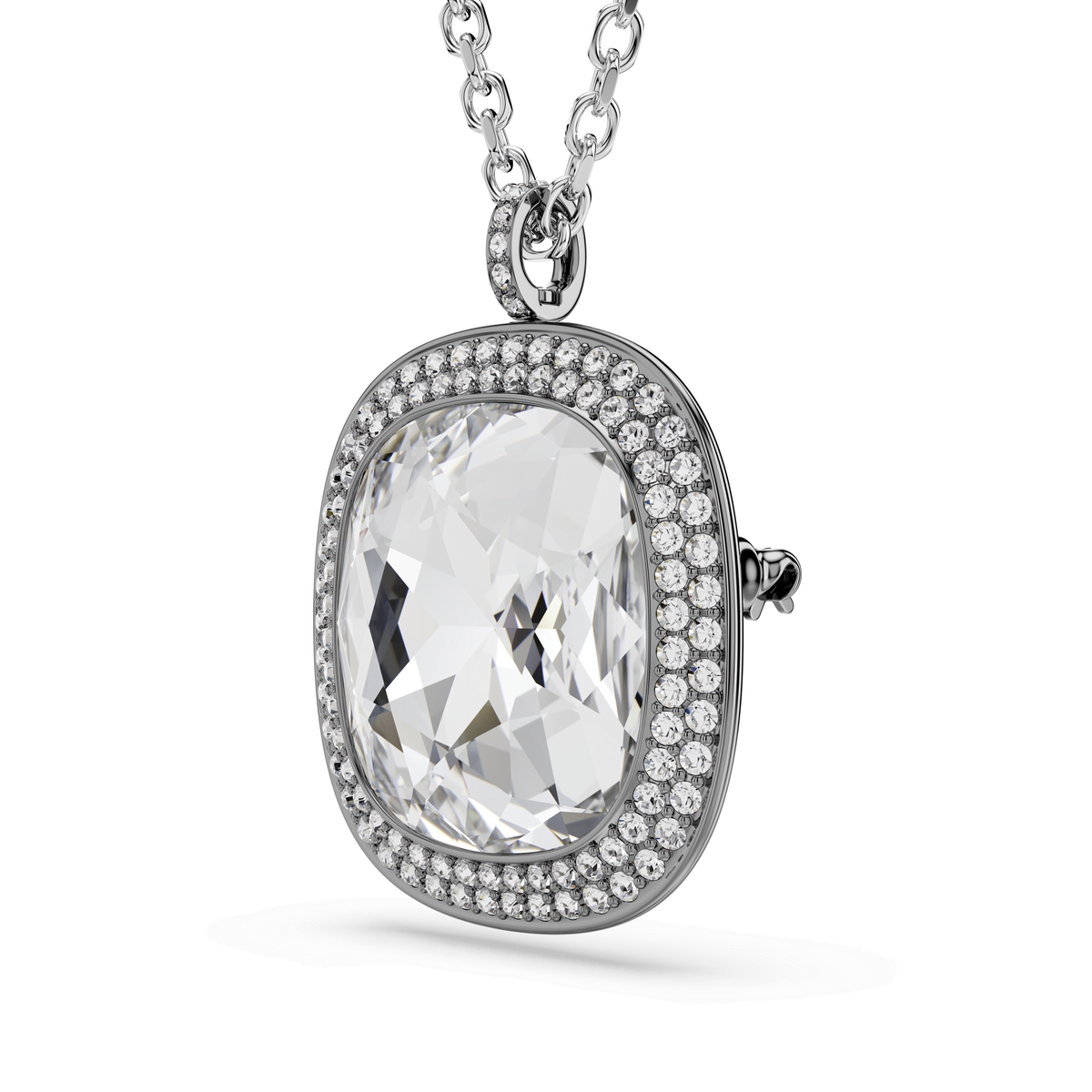 Swarovski Pendentif et broche Una Angelic Blanc 5751324