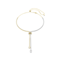 Swarovski Collier en Y Hyperbola nœud Blanc 5752854