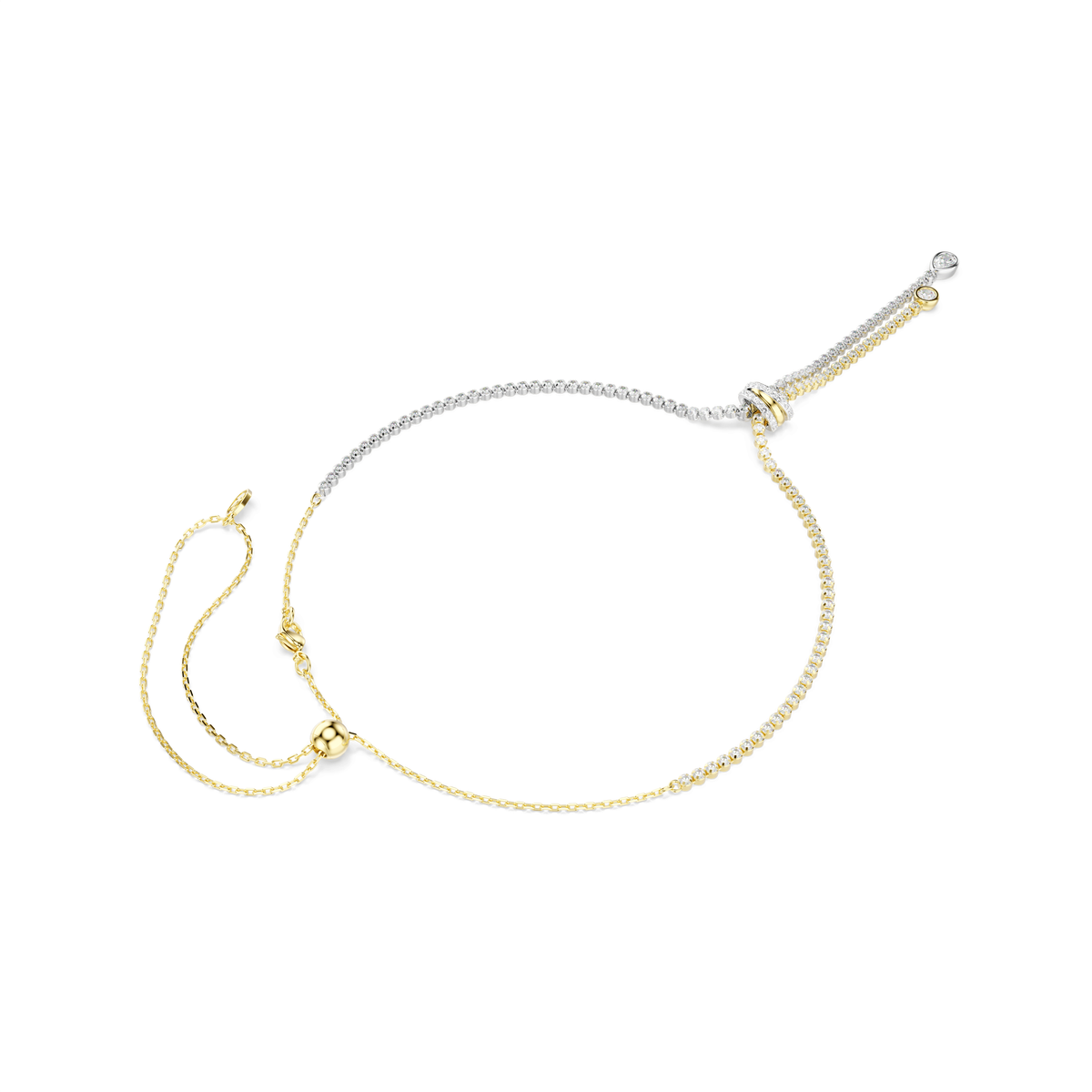 Swarovski Collier en Y Hyperbola nœud Blanc 5752854