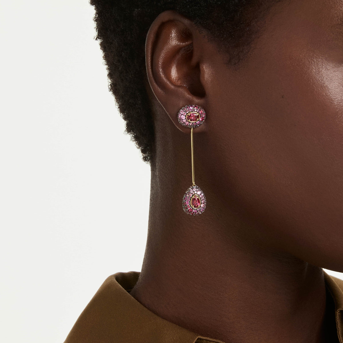 Swarovski Pendants d'oreilles Sublima Rouge 5752891