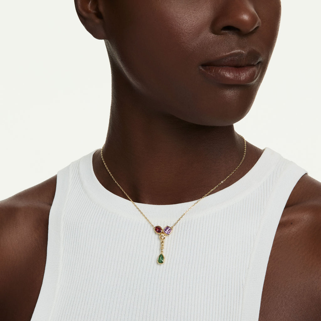 Swarovski Pendentif en Y Imber Multicolore 5753261