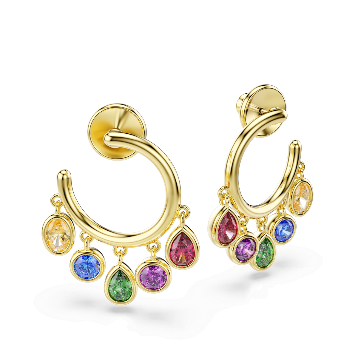 Swarovski Anneaux d'oreilles Imber Multicolore 5753263