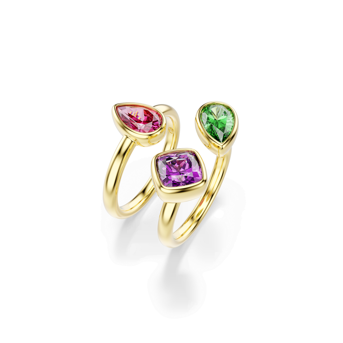 Swarovski Bague cocktail Imber Multicolore 5753276