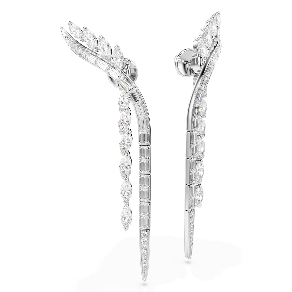 Swarovski Boucles d'oreilles Mesmera Blanc 5753675