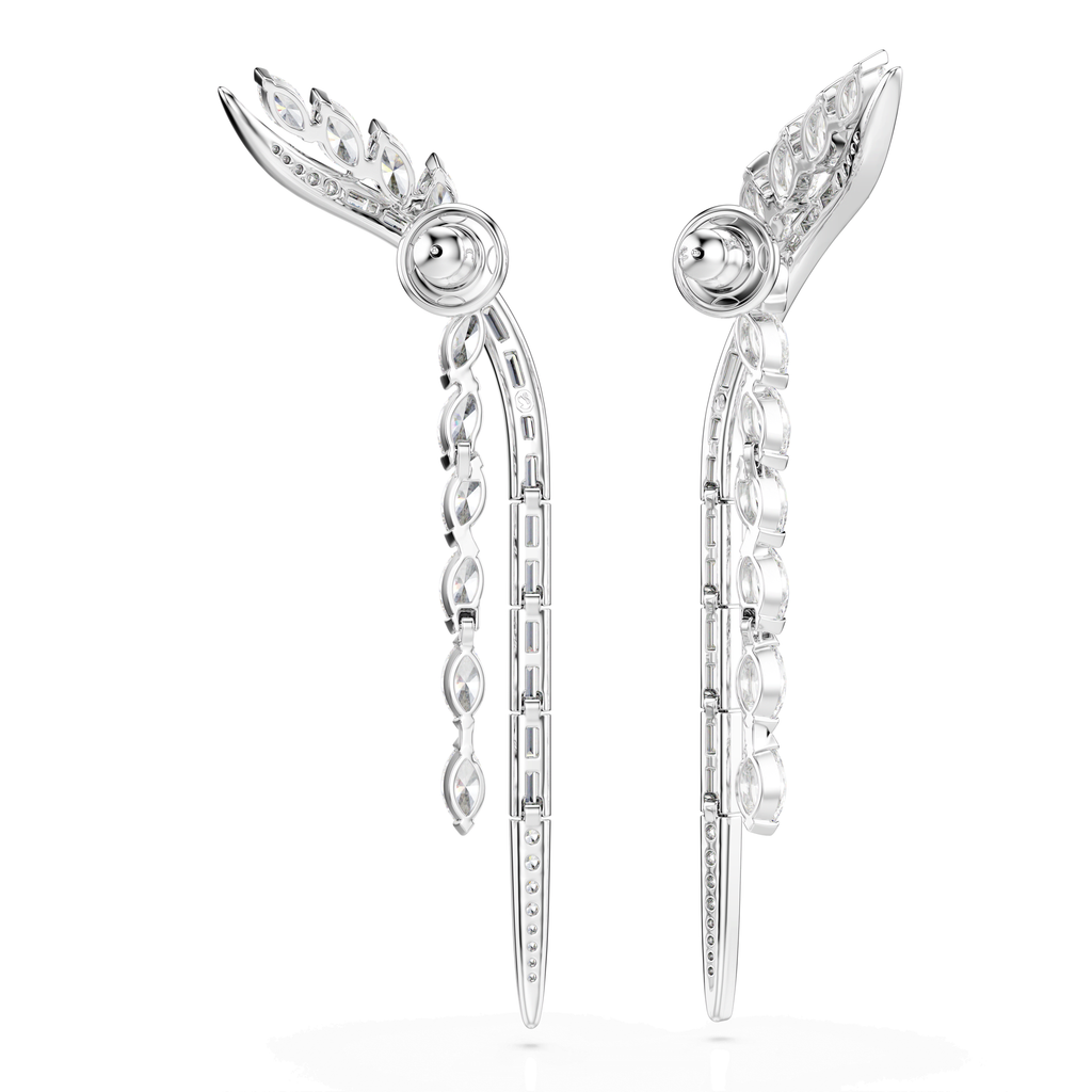 Swarovski Boucles d'oreilles Mesmera Blanc 5753675
