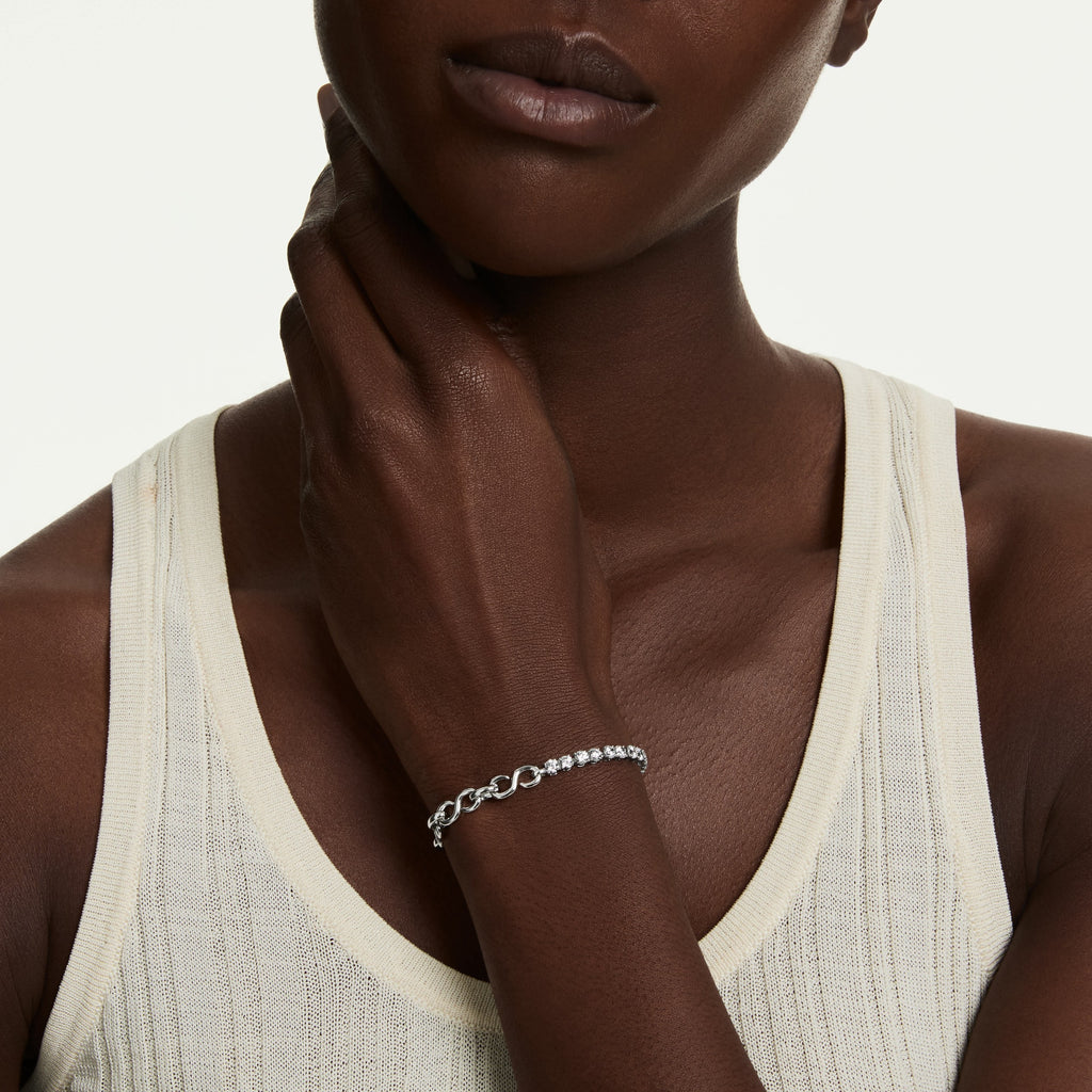 Swarovski Bracelet Matrix Blanc 5753926