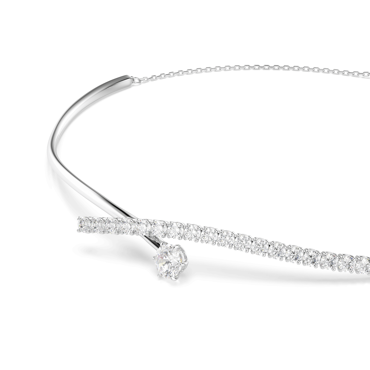 Swarovski Collier Matrix Blanc 5754020
