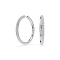 Swarovski Anneaux d'oreilles Dextera Blanc 5754156