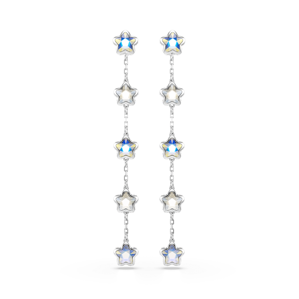 Swarovski Boucles d'oreilles Chroma Étoile Blanc 5754184