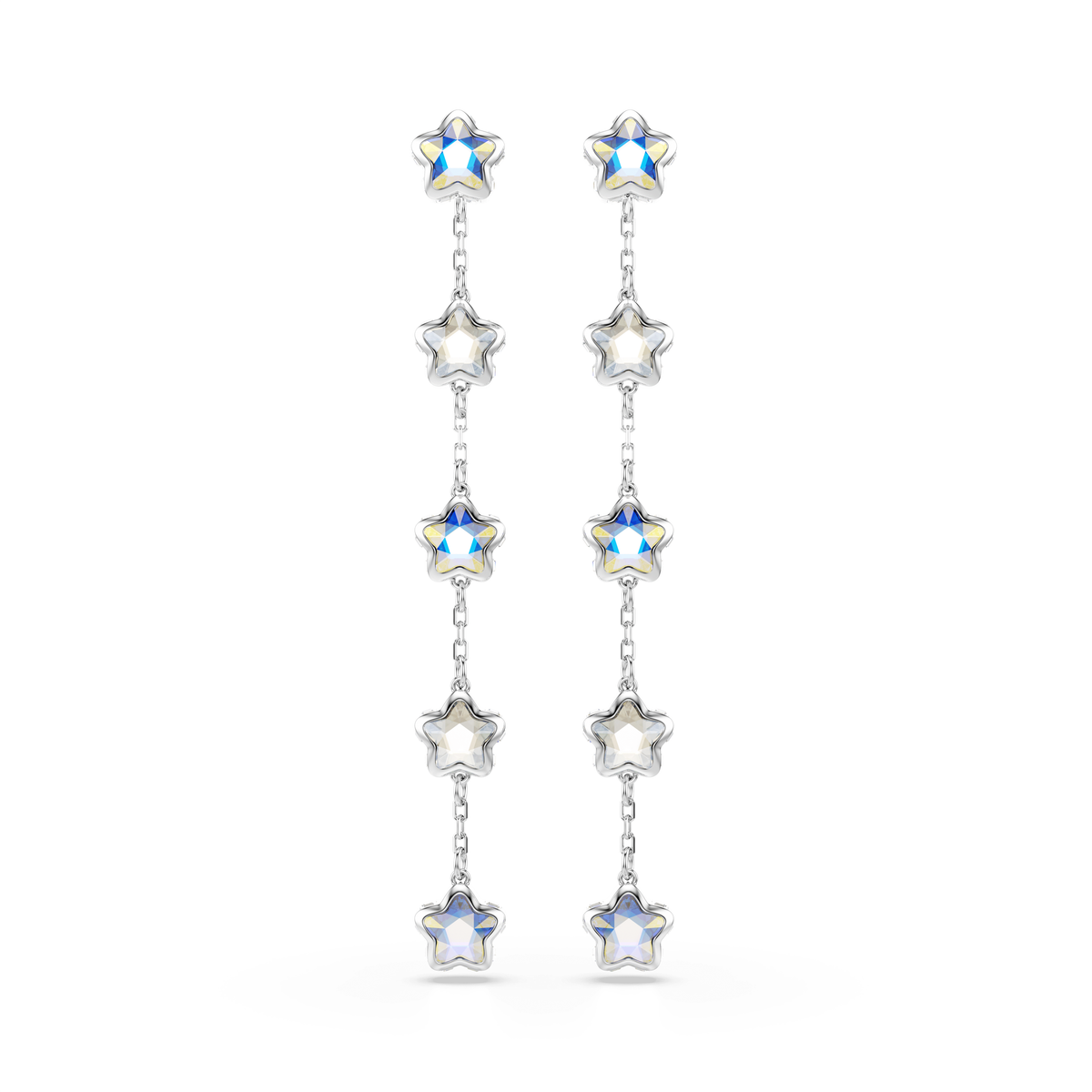 Swarovski Boucles d'oreilles Chroma Étoile Blanc 5754184