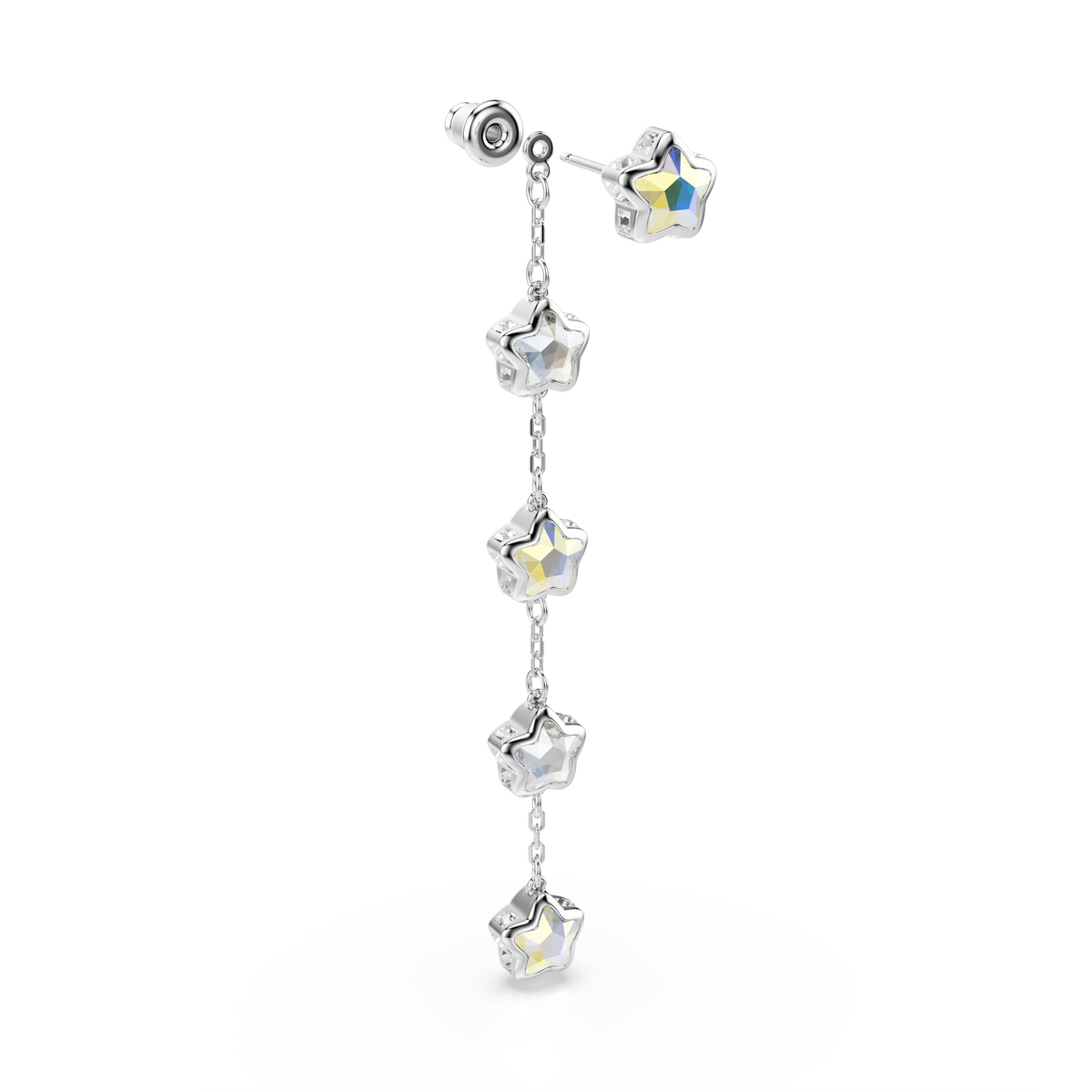 Swarovski Boucles d'oreilles Chroma Étoile Blanc 5754184