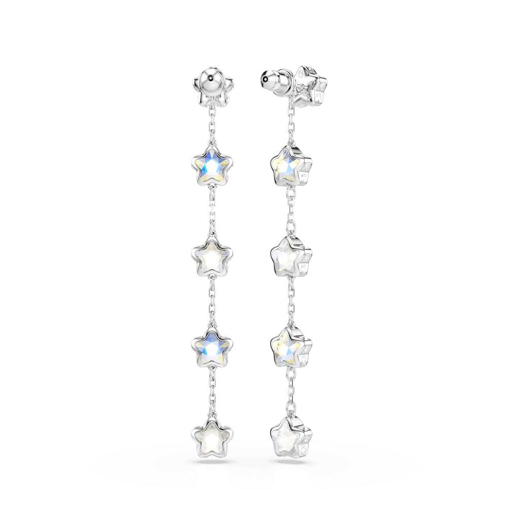 Swarovski Boucles d'oreilles Chroma Étoile Blanc 5754184