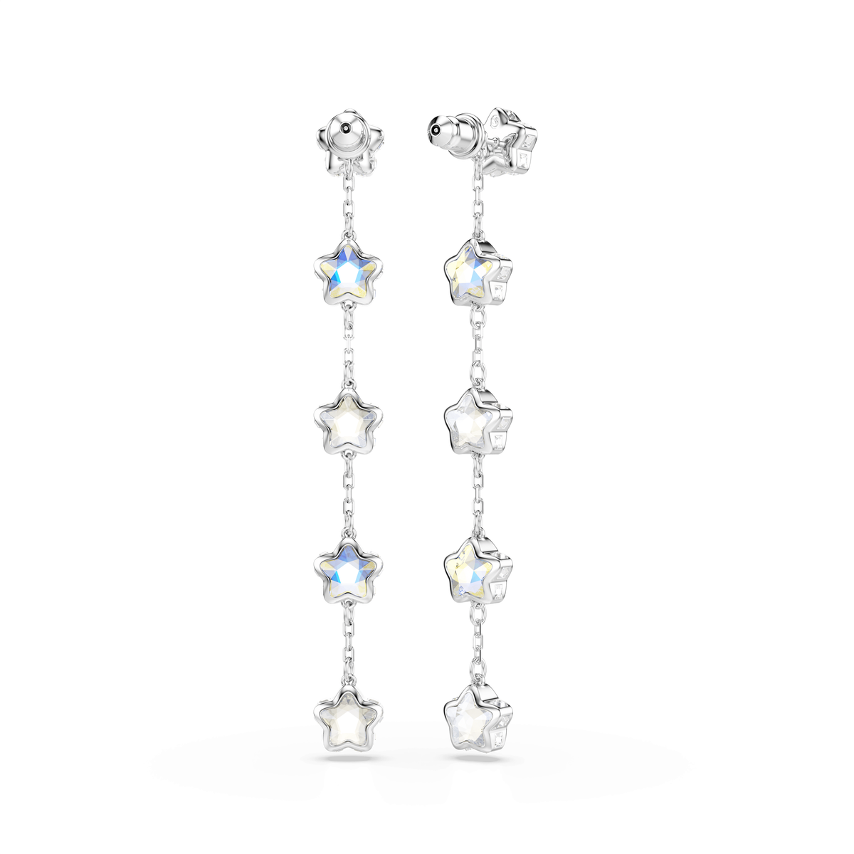 Swarovski Boucles d'oreilles Chroma Étoile Blanc 5754184