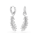 Swarovski Boucles d'oreilles Vienna Plume Blanc 5754272