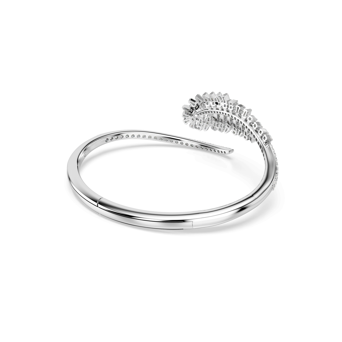 Swarovski Bracelet-jonc Vienna Plume Blanc 5754274