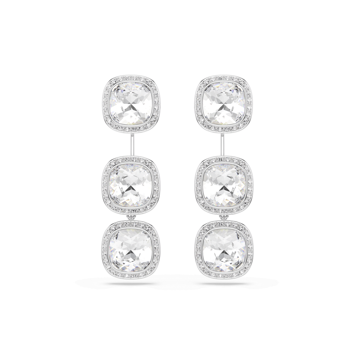 Swarovski Boucles d'oreilles Una Angelic Blanc 5754342