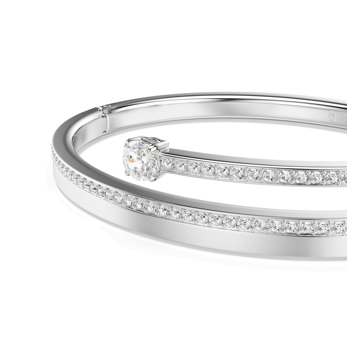 Swarovski Bracelet-jonc Fresh Blanc 5754378