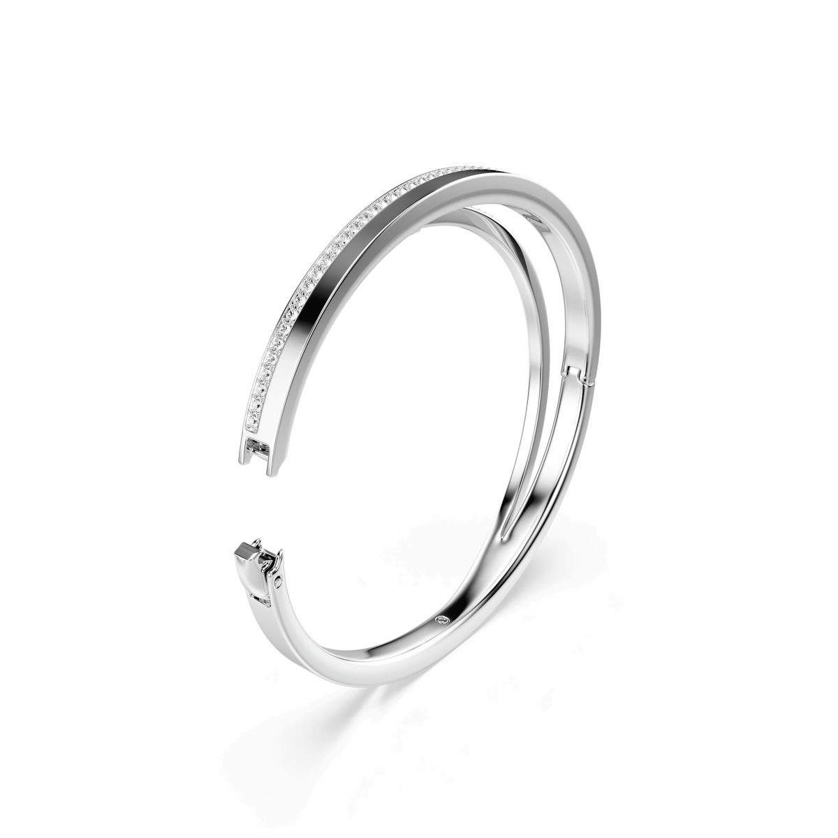 Swarovski Bracelet-jonc Fresh Blanc 5754378