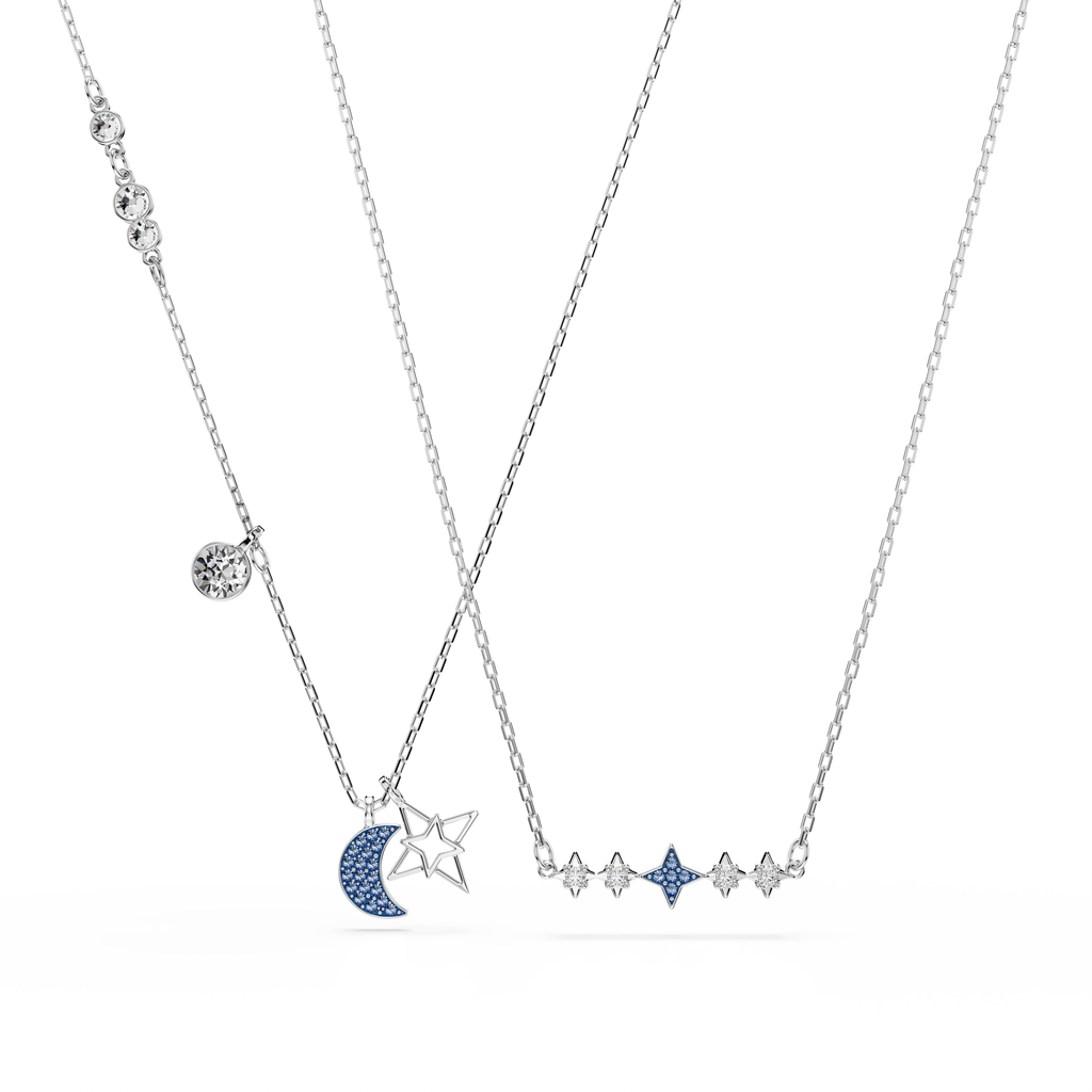 Swarovski Collier Symbolica Lune Bleu 5754380