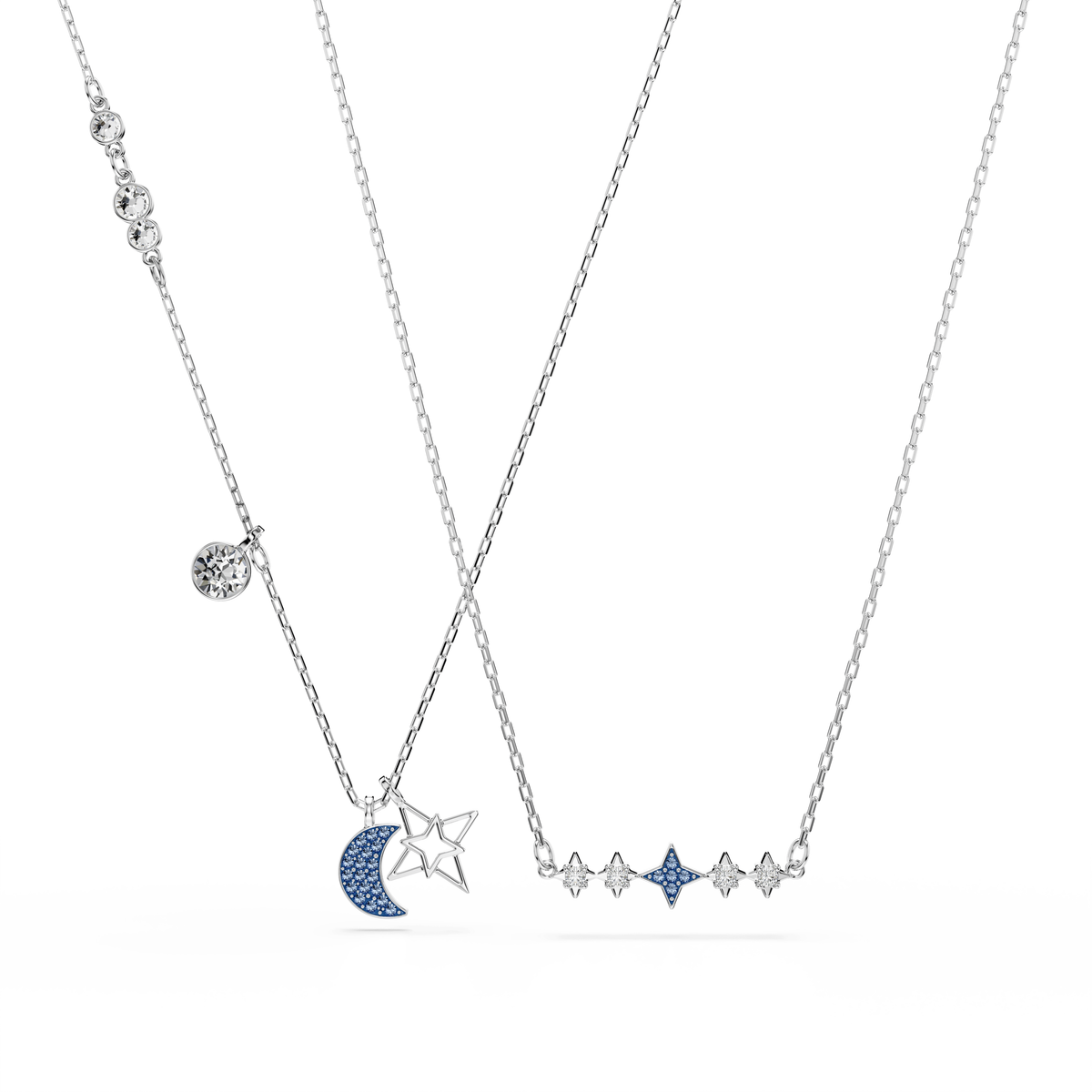 Swarovski Collier Symbolica Lune Bleu 5754380