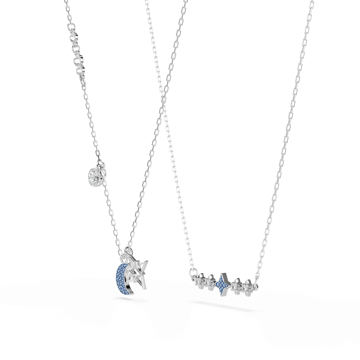 Swarovski Collier Symbolica Lune Bleu 5754380