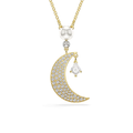 Swarovski Pendentif Symbolica Lune Blanc 5754382