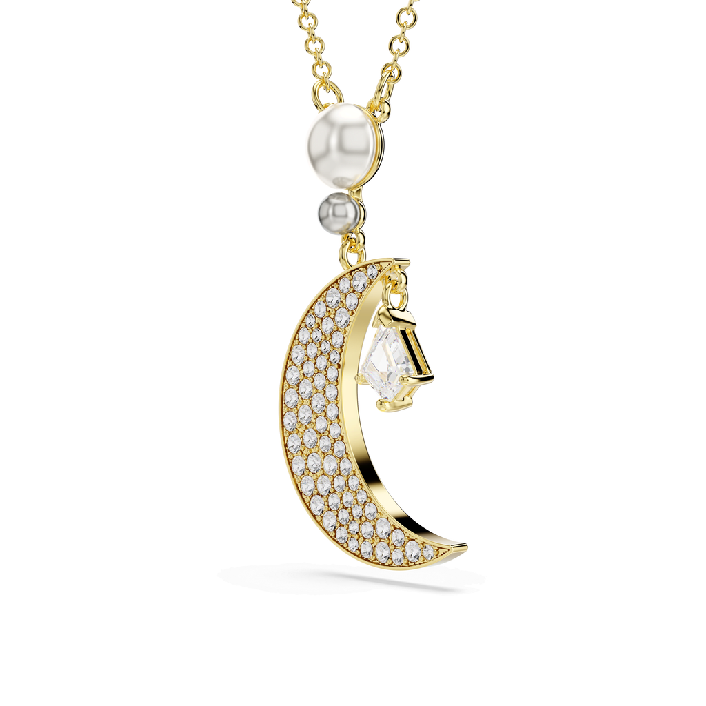 Swarovski Pendentif Symbolica Lune Blanc 5754382