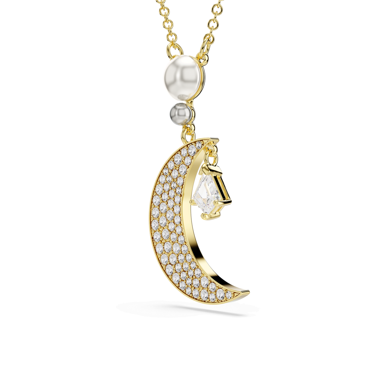 Swarovski Pendentif Symbolica Lune Blanc 5754382