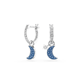 Swarovski Pendants d'oreilles Symbolica Lune Bleu 5754387
