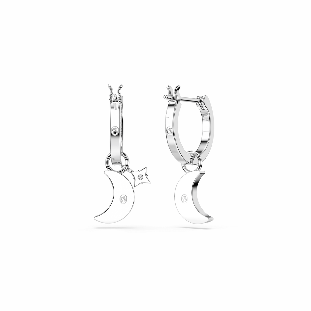 Swarovski Pendants d'oreilles Symbolica Lune Bleu 5754387