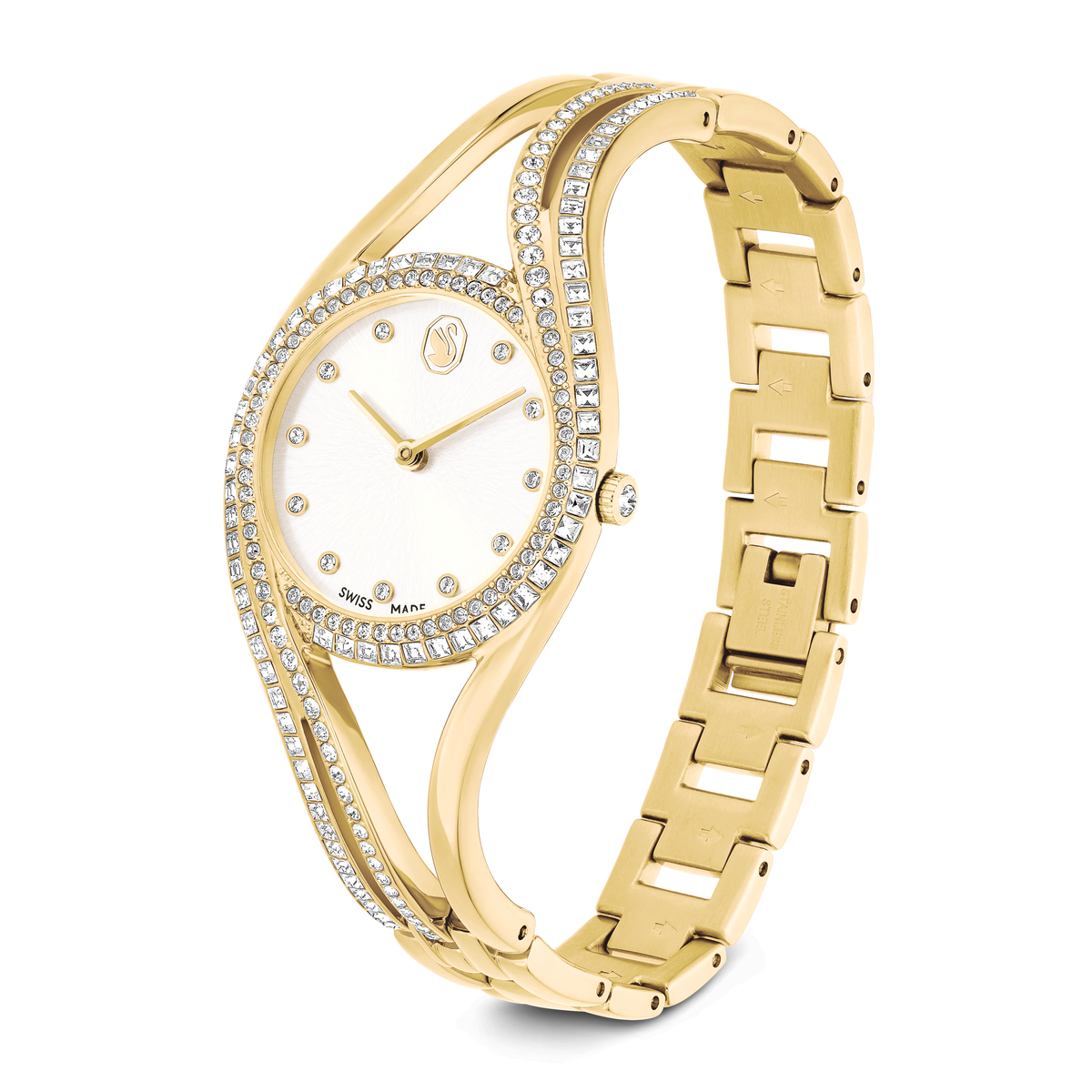 Swarovski Montre Hyperbola bangle Blanc 5754534