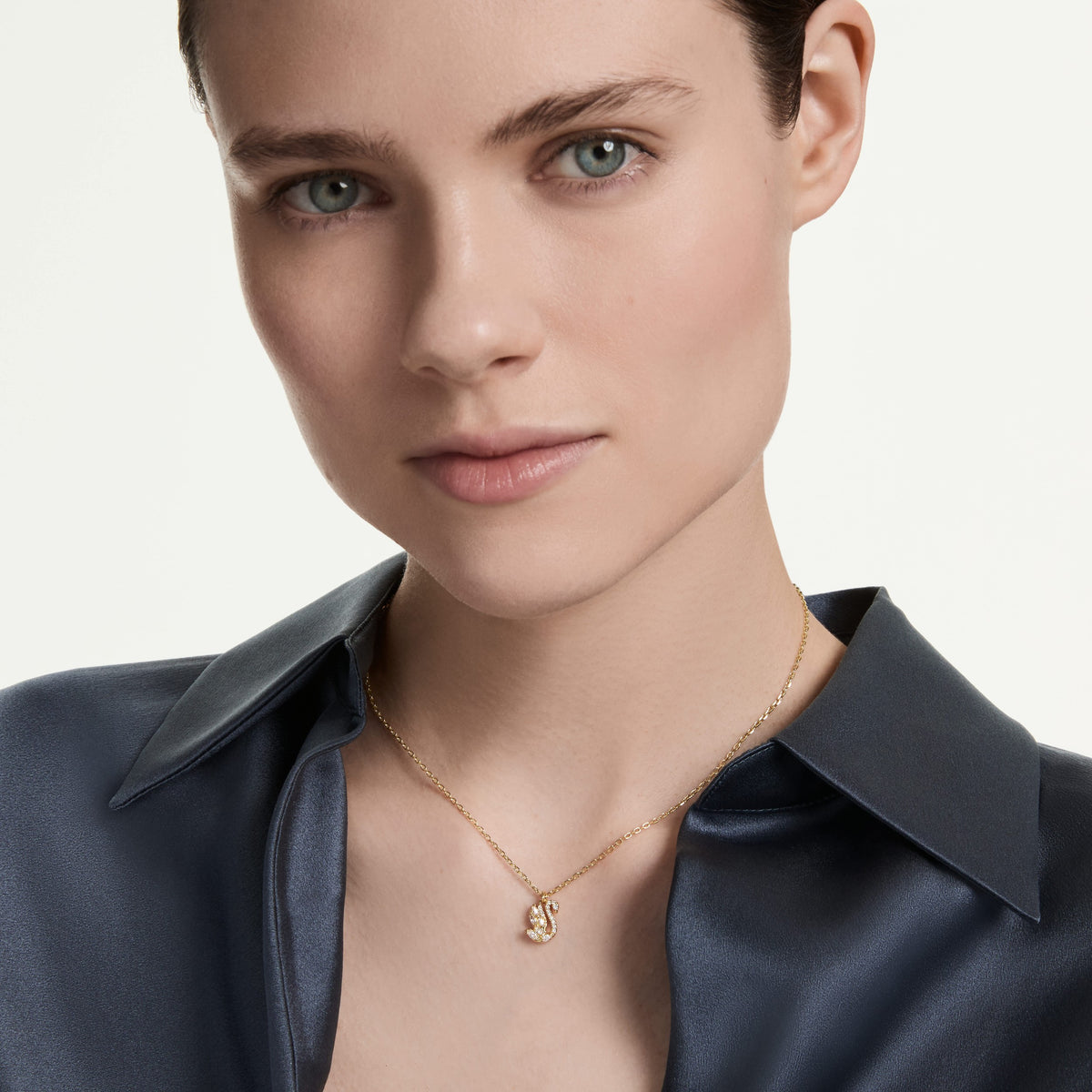 Swarovski Pendentif Swan Cygne Blanc 5754626