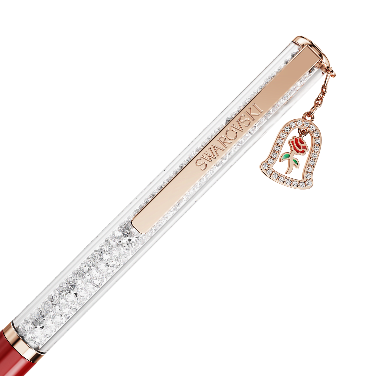 Swarovski Stylo à bille Crystalline Fleur Rouge 5754639