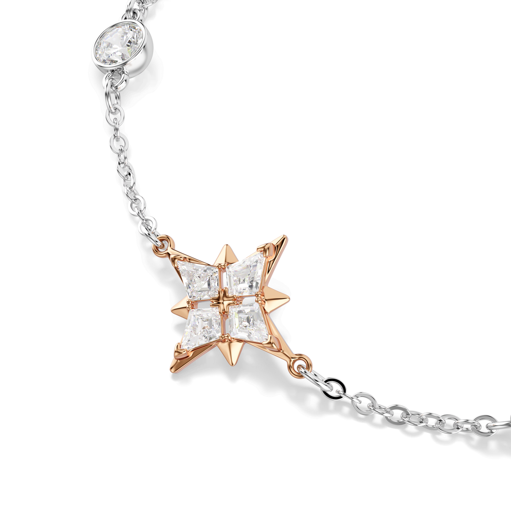 Swarovski Bracelet Symbolica Étoile Blanc 5754689