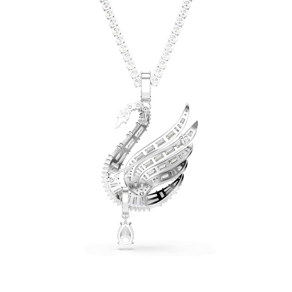 Swarovski Pendentif et broche Vienna Cygne Blanc 5754828