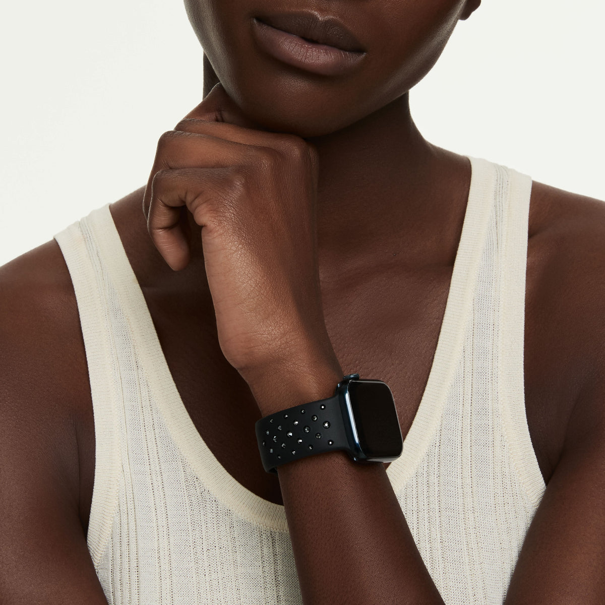 Swarovski Bracelet de montre Noir 5755228