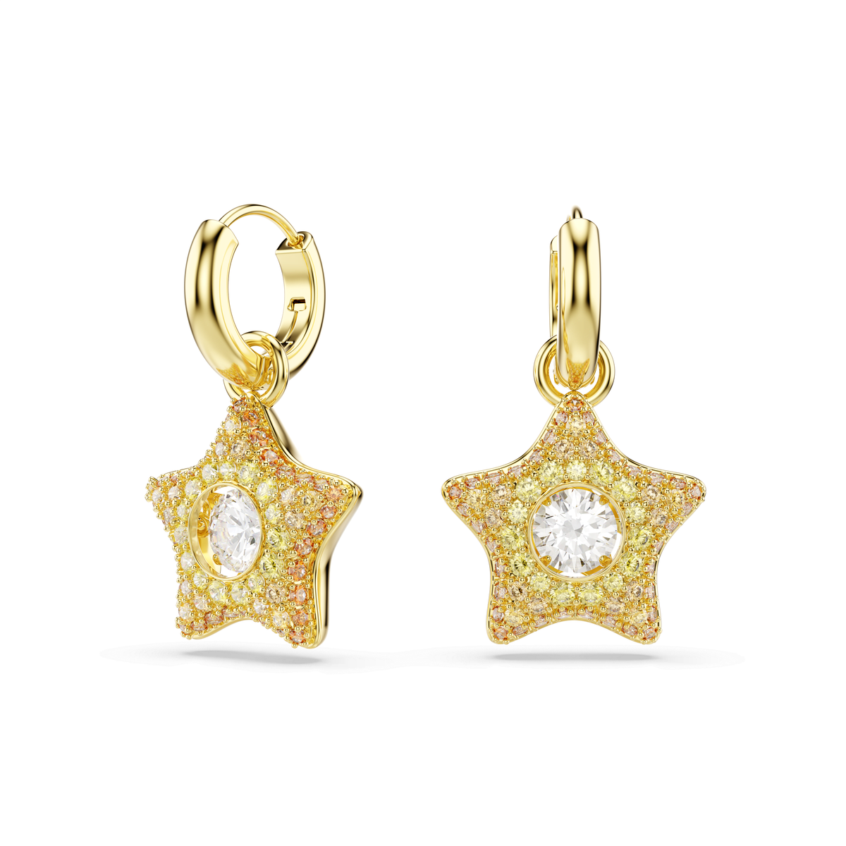 Swarovski Pendants d'oreilles Sublima Étoile Blanc 5755274
