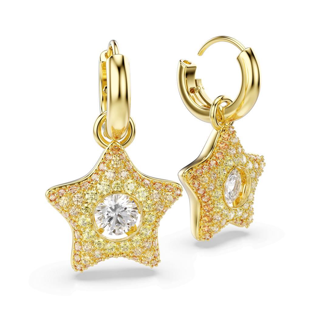 Swarovski Pendants d'oreilles Sublima Étoile Blanc 5755274