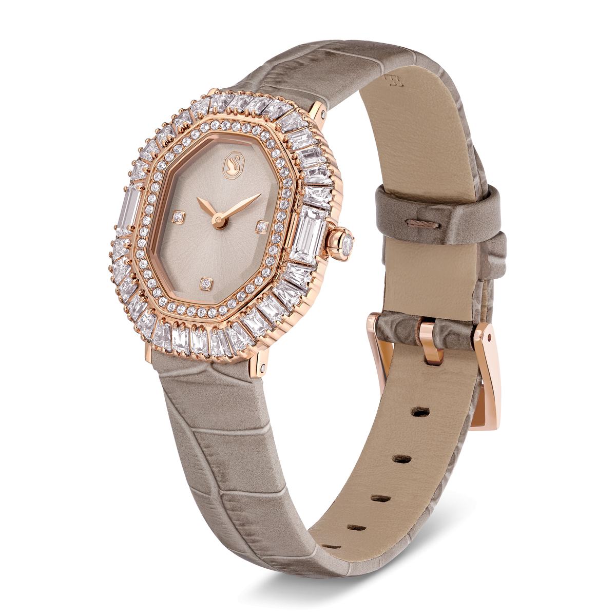 Swarovski Montre Matrix octagon Beige 5755686