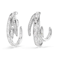 Swarovski Boucles d'oreilles clip Vienna Plume Blanc 5756046