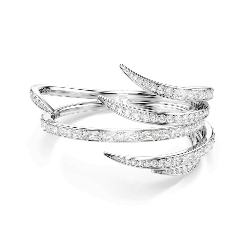 Swarovski Bracelet-jonc Vienna Plume Blanc 5756047