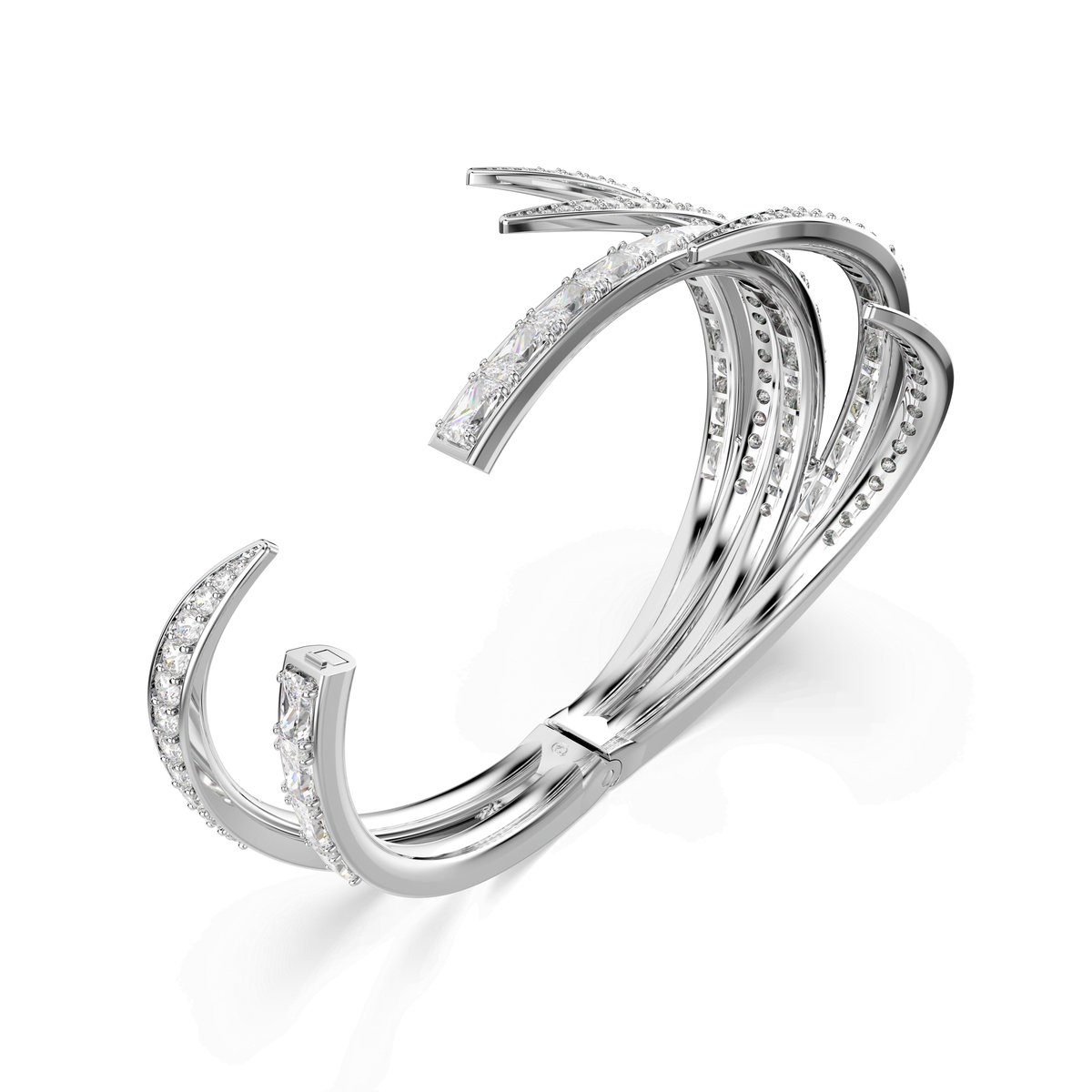 Swarovski Bracelet-jonc Vienna Plume Blanc 5756047