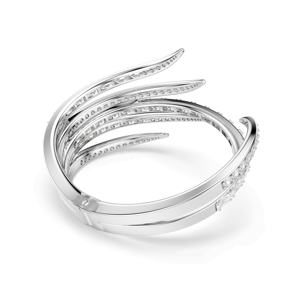 Swarovski Bracelet-jonc Vienna Plume Blanc 5756047
