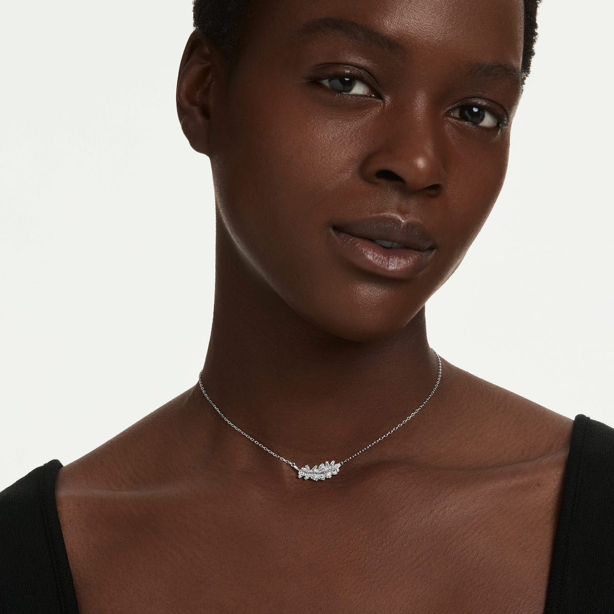 Swarovski Pendentif Vienna Plume Blanc 5756111