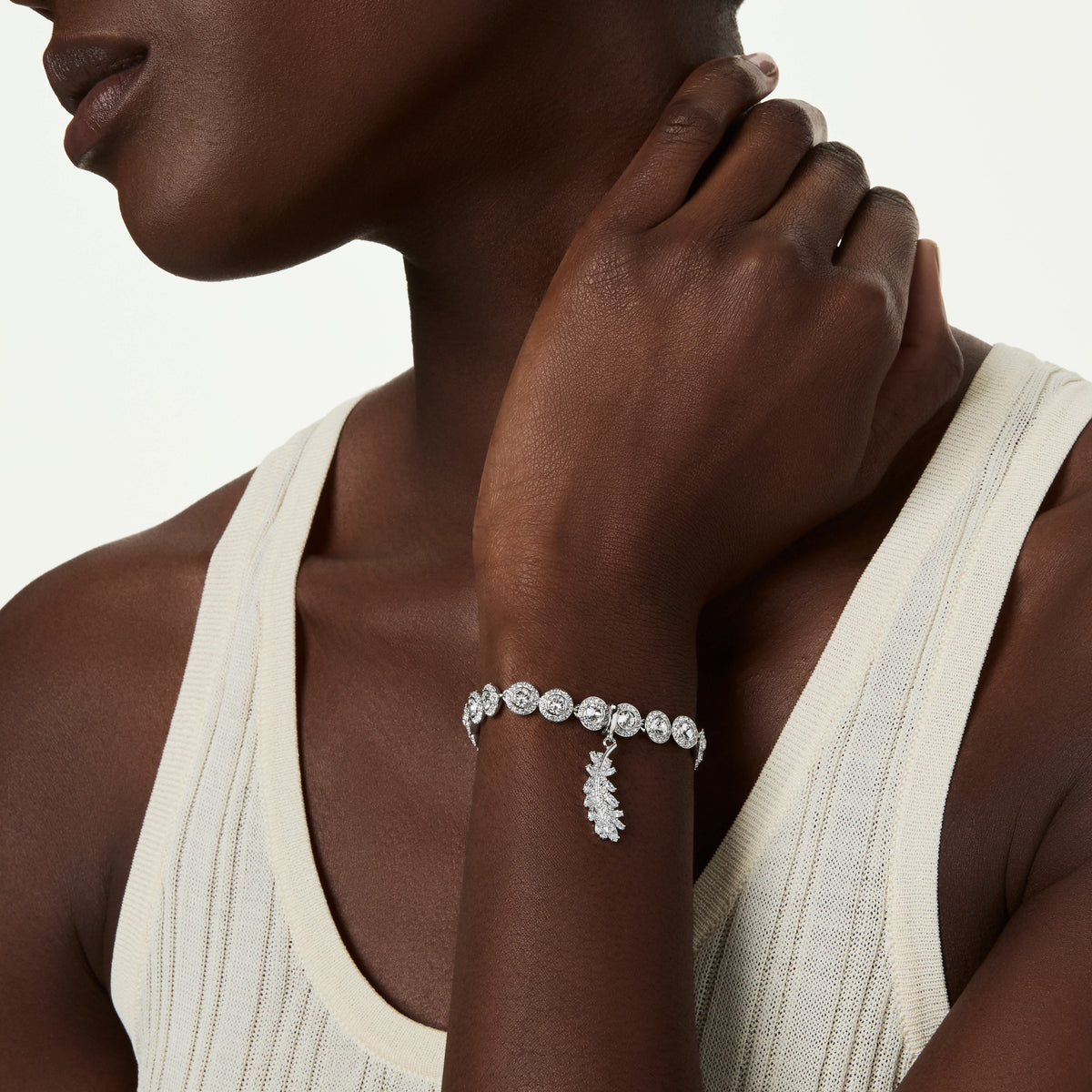 Swarovski Charm Vienna Plume Blanc 5757739